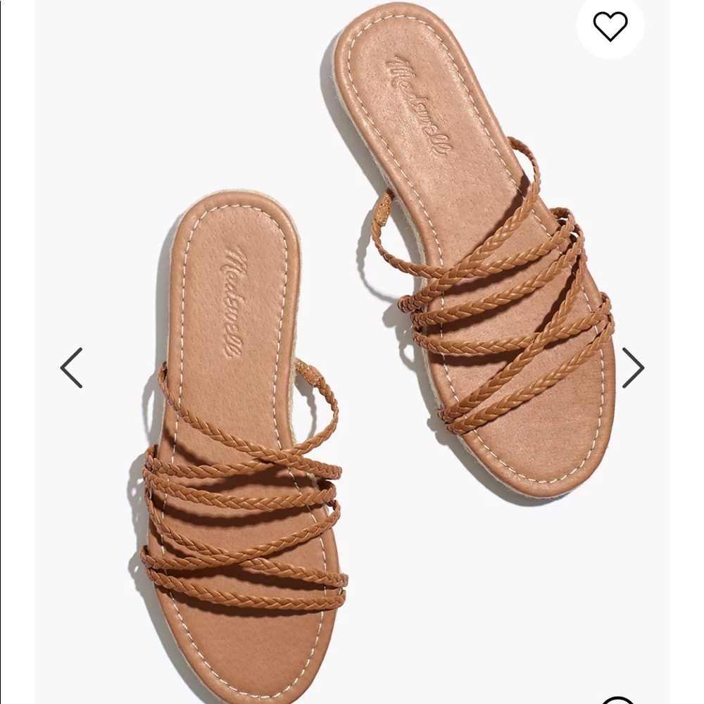 Espadrille Sandals, size 8, new with tags